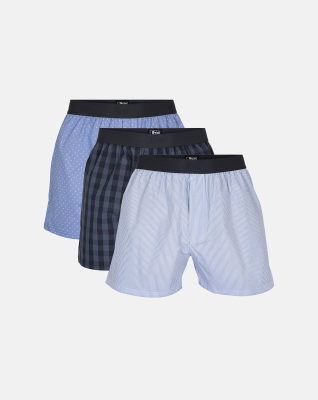 Boxershorts 3-pak | 100% bomuld | Multifarvet -JBS Boxershorts 3-pak | 100% bomuld | Multifarvet -JBS