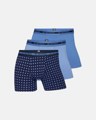 Tights 3-pak | Bambusviskose | Blå -JBS Tights 3-pak | Bambusviskose | Blå -JBS