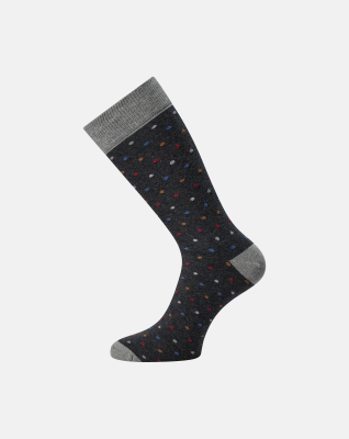 Strømper | Bomuld | Grå/prikket -JBS Strømper | Bomuld | Grå/prikket -JBS